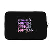 empowered women 4 Laptop sleeve