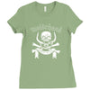 motor head march or die lemmy kilmister heavy metal band Ladies Fitted T-Shirt