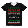 ugly christmas grandpa All Over Women's T-shirt
