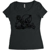 cobra snake Women's Triblend Scoop T-shirt