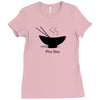 Pho Sho gif riceback Ladies Fitted T-Shirt