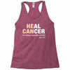 Heal Cancer Racerback Tank