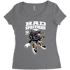 bad spacemen Women's Triblend Scoop T-shirt