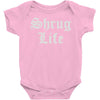 shrug life Baby Onesie