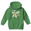 Fight For a Cure Uterine Cancer Awareness Youth Hoodie