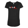 LIVE AS YOU WANT Maternity Scoop Neck T-shirt
