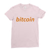 bitcoin Ladies Fitted T-Shirt