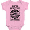 Pisces Hated By Many Wanted By Plenty Baby Onesie