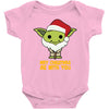 may cristmas be with you yoda Baby Bodysuit