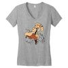 tintin Women's V-Neck T-Shirt