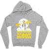 childhood cancer Zipper Hoodie