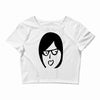 crazy girl Crop Top