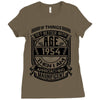 Things Better 1954 Age Approach Magnificent Ladies Fitted T-Shirt