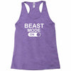 beast mode on Racerback Tank