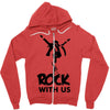 rock Zipper Hoodie