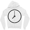 clock Zipper Hoodie