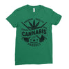 cannabis medical only Ladies Fitted T-Shirt