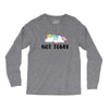 Unicorn Says Not Today Long Sleeve Shirts