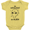 As Exhausted As Alien Baby Bodysuit
