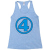 number 4 Racerback Tank