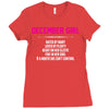 December Girl Hated By Many Ladies Fitted T-Shirt