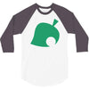 animal crossing tribute ladies 3/4 Sleeve Shirt