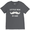 little man mustache first V-Neck Tee