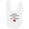 happy valentine day honey Baby Bibs