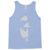 airbrushed stencil Tank Top