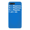 i write code iPhone 7 Plus Case