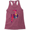 jake paul cool colors Racerback Tank
