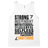 Strong Independent Motivated Sagittarius Tank Top