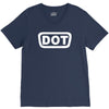 2x dot sticker vinyl decal d.o V-Neck Tee