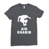 air khabib silhouette Ladies Fitted T-Shirt