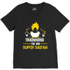 Trainning To Go Super Saiyan V-Neck Tee