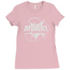 moar! Ladies Fitted T-Shirt