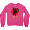 love ninja monkey banana Crewneck Sweatshirt