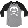 panda vampire skull 3/4 Sleeve Shirt