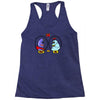 eggplant wizard and king hippo Racerback Tank