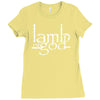 lamb of god Ladies Fitted T-Shirt