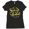 science rules! Ladies Fitted T-Shirt