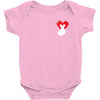 love more pocket Baby Bodysuit