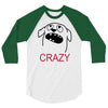 crazy (2) 3/4 Sleeve Shirt