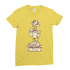 shrine of the silver monkey Ladies Fitted T-Shirt