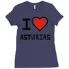 i love asturias Ladies Fitted T-Shirt
