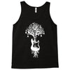 nature guitar white tree music banksy art Tank Top