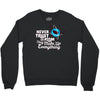 never trust an atom, they make up everything Crewneck Sweatshirt