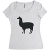 comosellama Women's Triblend Scoop T-shirt