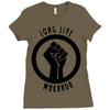 long live wakanda Ladies Fitted T-Shirt