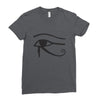 eye of horus Ladies Fitted T-Shirt